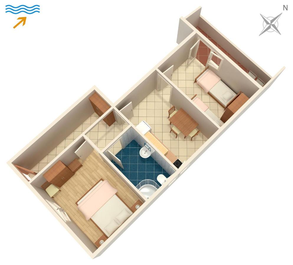 Apartments By The Sea Arbanija, Ciovo - 1085 تروغير المظهر الخارجي الصورة